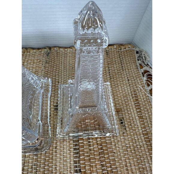 Shannon Handcrafted Crystal Eiffel Tower Trinket/Jewelry Box Ireland - Picture 6 of 8